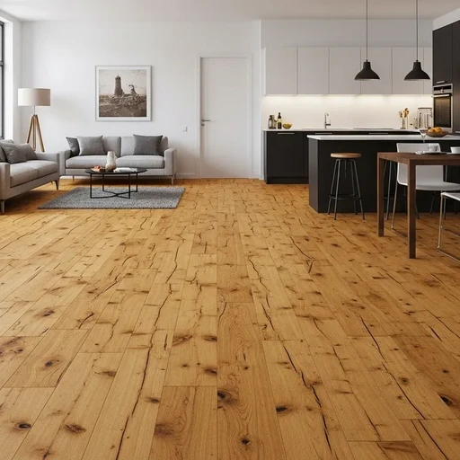 Доска пола лиственница 34*90*6000, сорт Э (0,54м2)